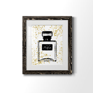 Glitter Perfume II - Barnwood Framed Art Print