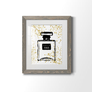 Glitter Perfume I - Barnwood Framed Art Print
