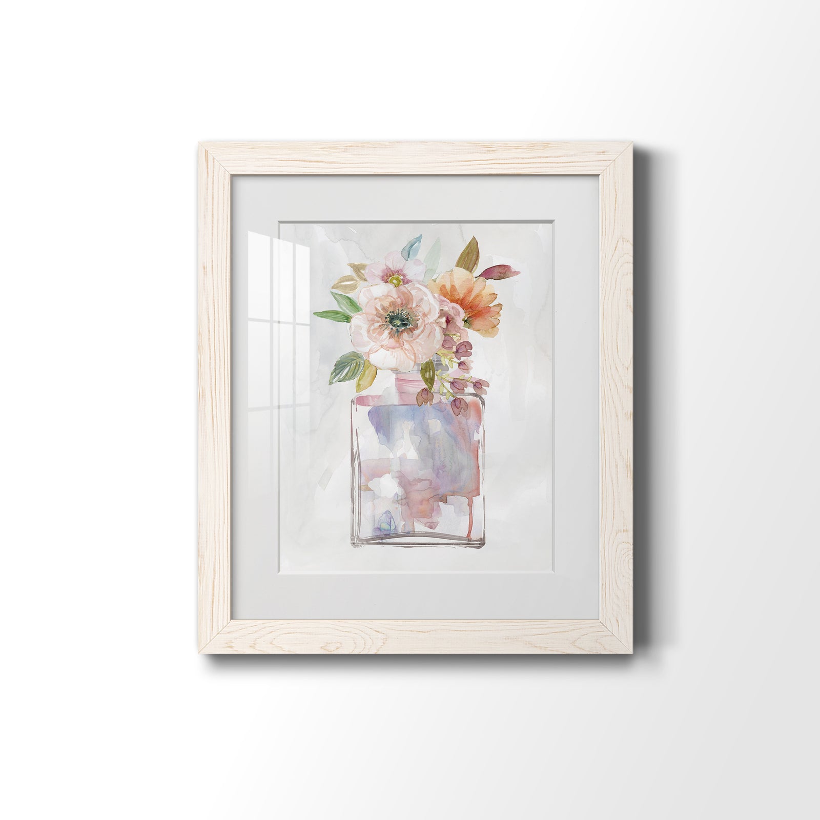 Mini Bouquet II - Barnwood Framed Art Print