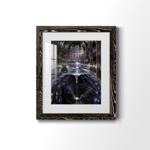 Genesis I - Barnwood Framed Art Print
