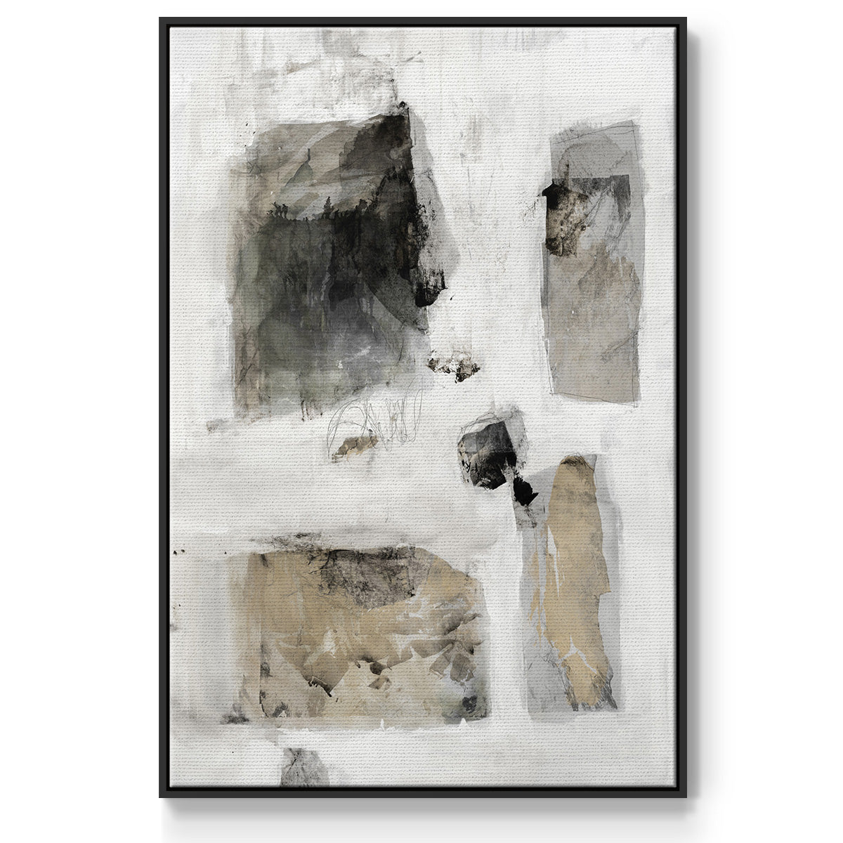 A Simple Love I V30 - Framed Premium Gallery Wrapped Canvas L Frame - Ready to Hang