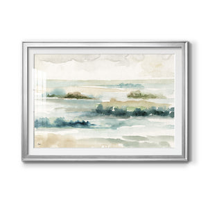 Pastel Panorama - Modern Framed Art Print