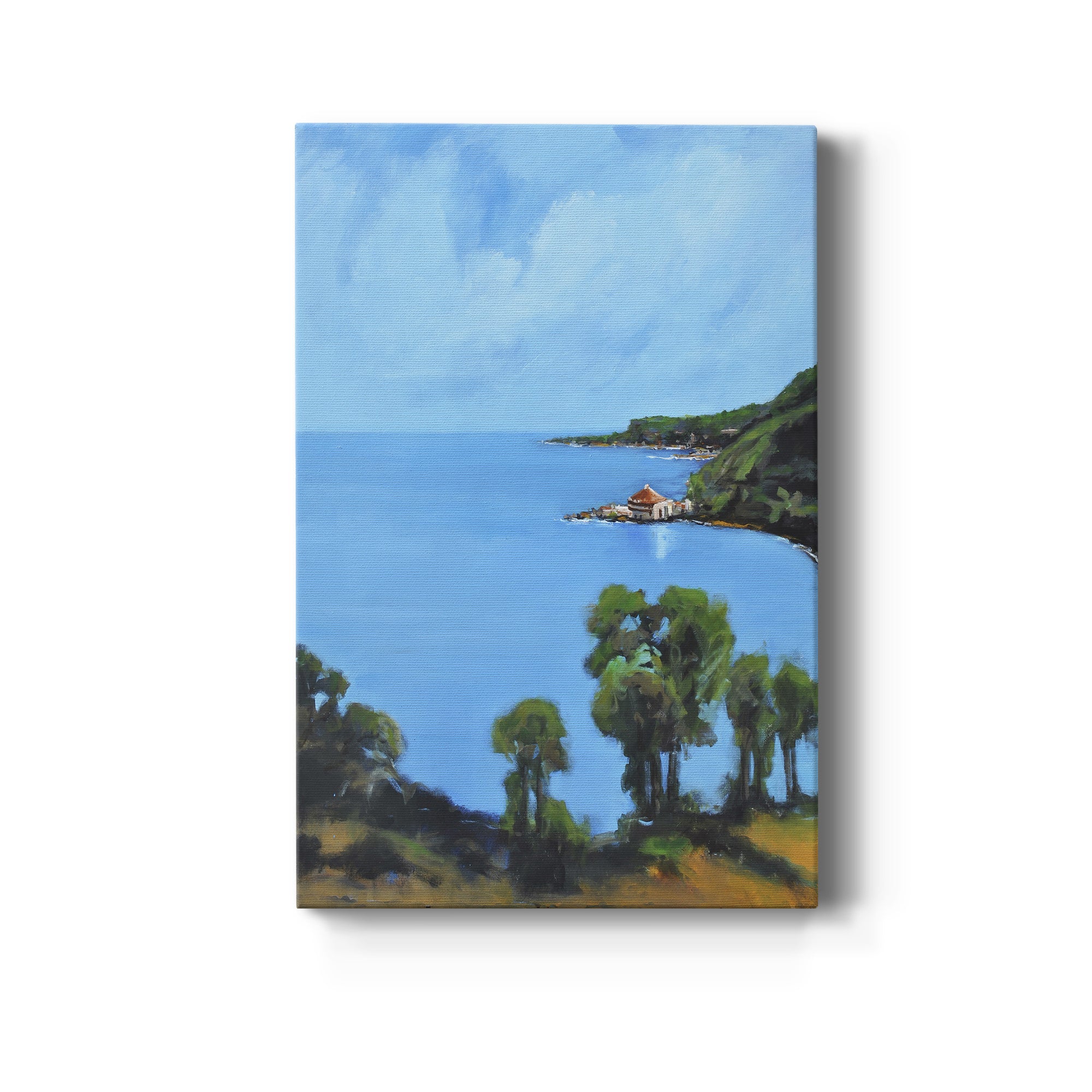 Harbor Side III Premium Gallery Wrapped Canvas - Ready to Hang