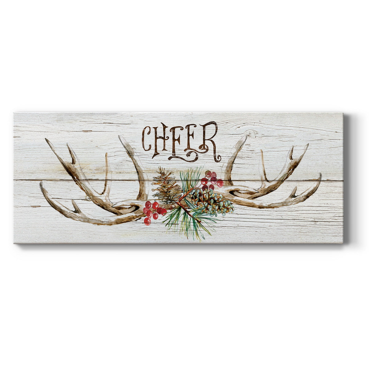 Rustic Cheer - Canvas Art Print