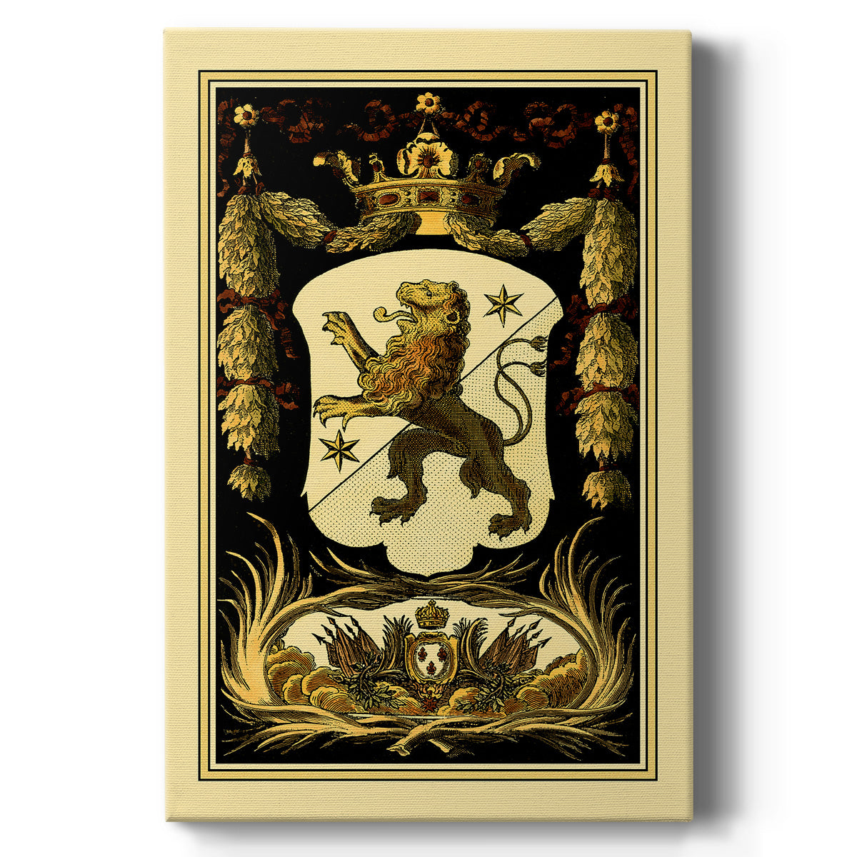 Family Crest III - Canvas Art Print