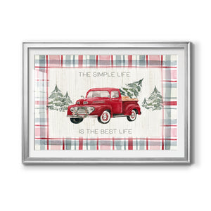 Indigo Kelp II - Modern Framed Art Print