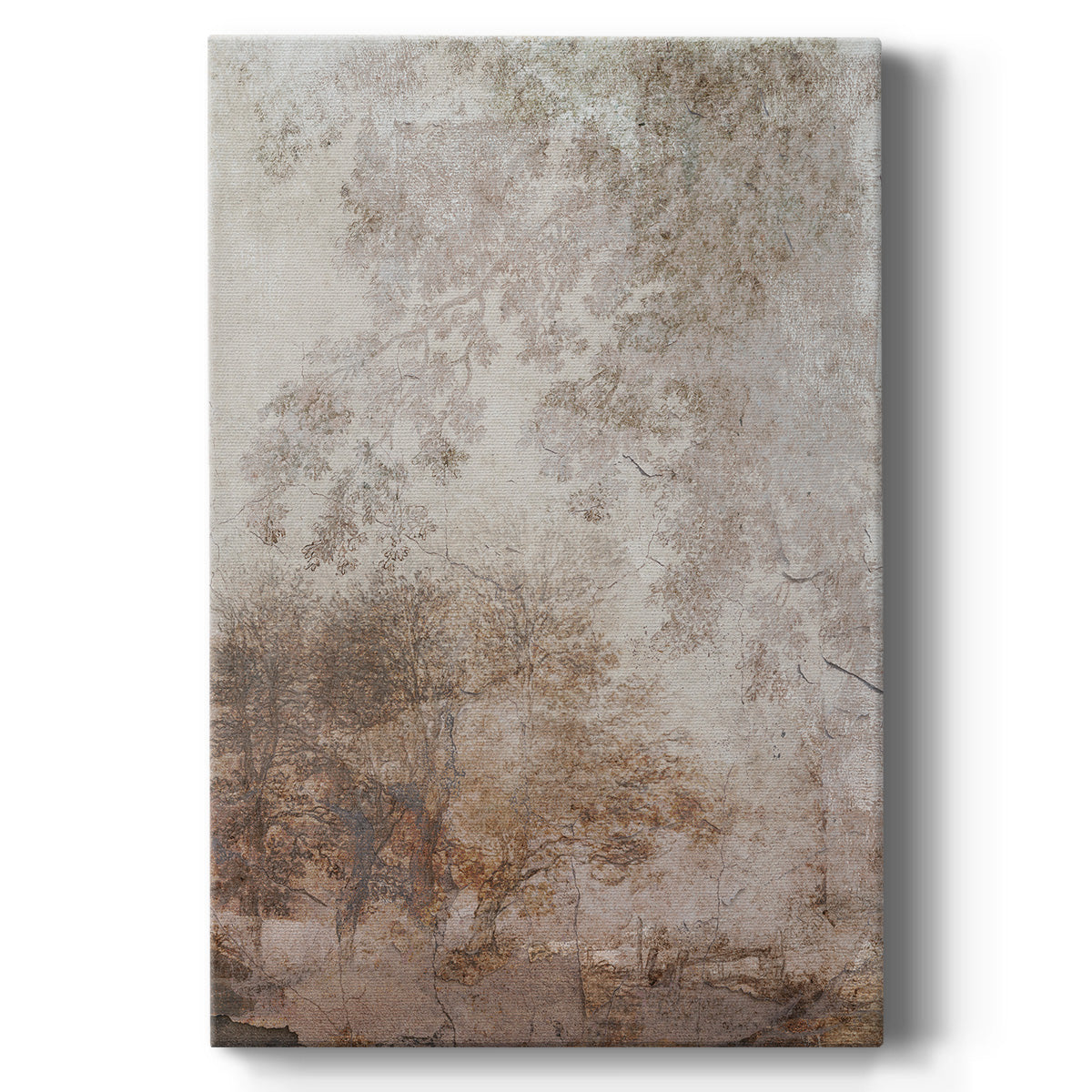 Fresco Collage I Premium Gallery Wrapped Canvas - Ready to Hang