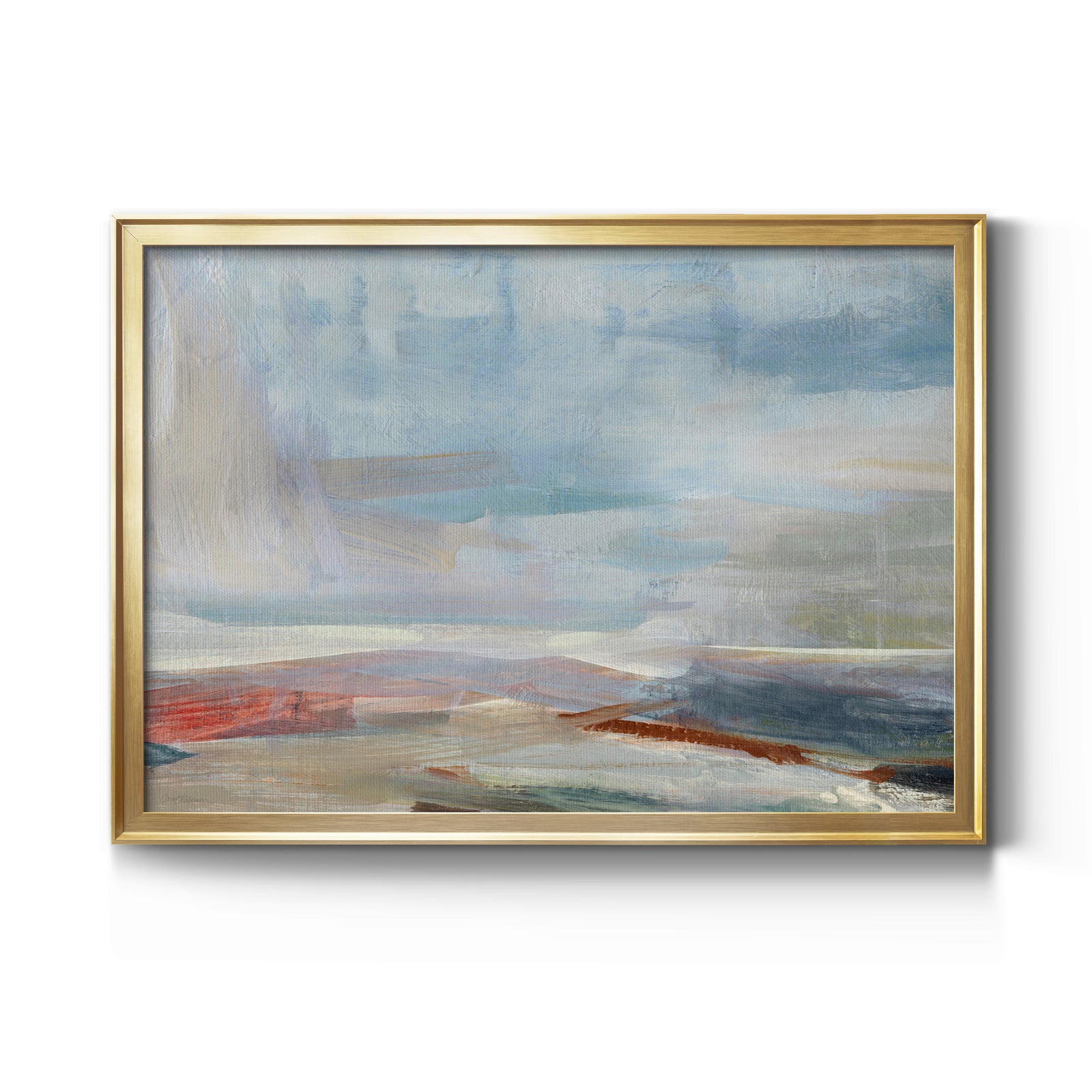 Coldwater Canyon - Modern Framed Canvas Print