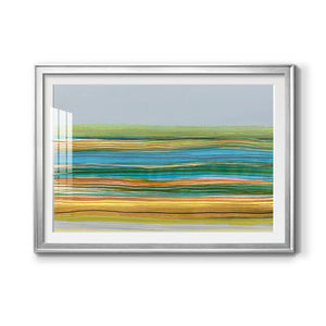 Parallel Striae II - Modern Framed Art Print