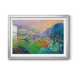 Embraced - Modern Framed Art Print
