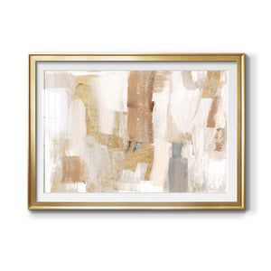 Gold Quartz I - Modern Framed Art Print