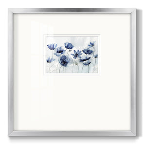 Indigo Spring Awakening Premium Framed Print Double Matboard