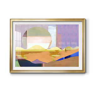 Pink Paint - Modern Framed Art Print