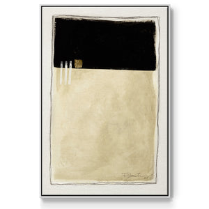 Inner Musing II - Framed Premium Gallery Wrapped Canvas L Frame - Ready to Hang