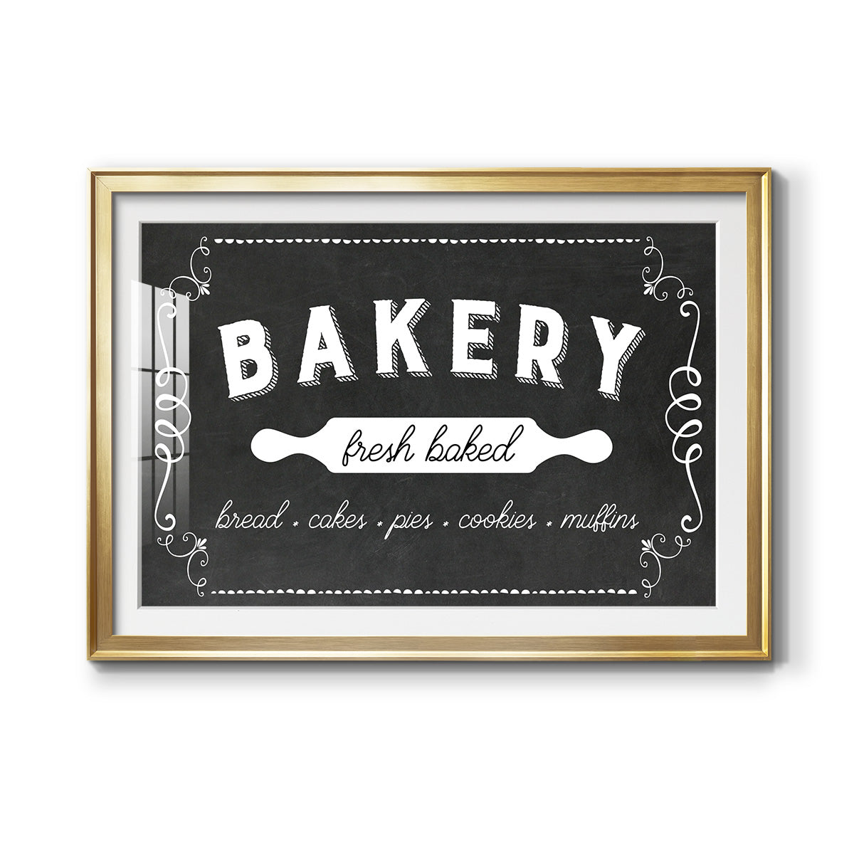 Bakery - Modern Framed Art Print