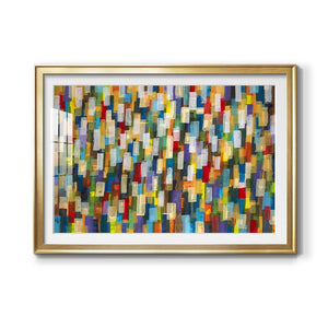 Confetti II - Modern Framed Art Print