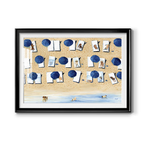 Dogs Allowed - Modern Framed Art Print