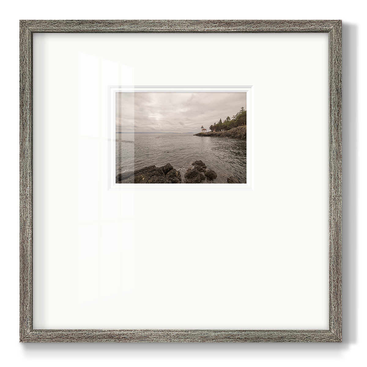 Solitary Premium Framed Print Double Matboard