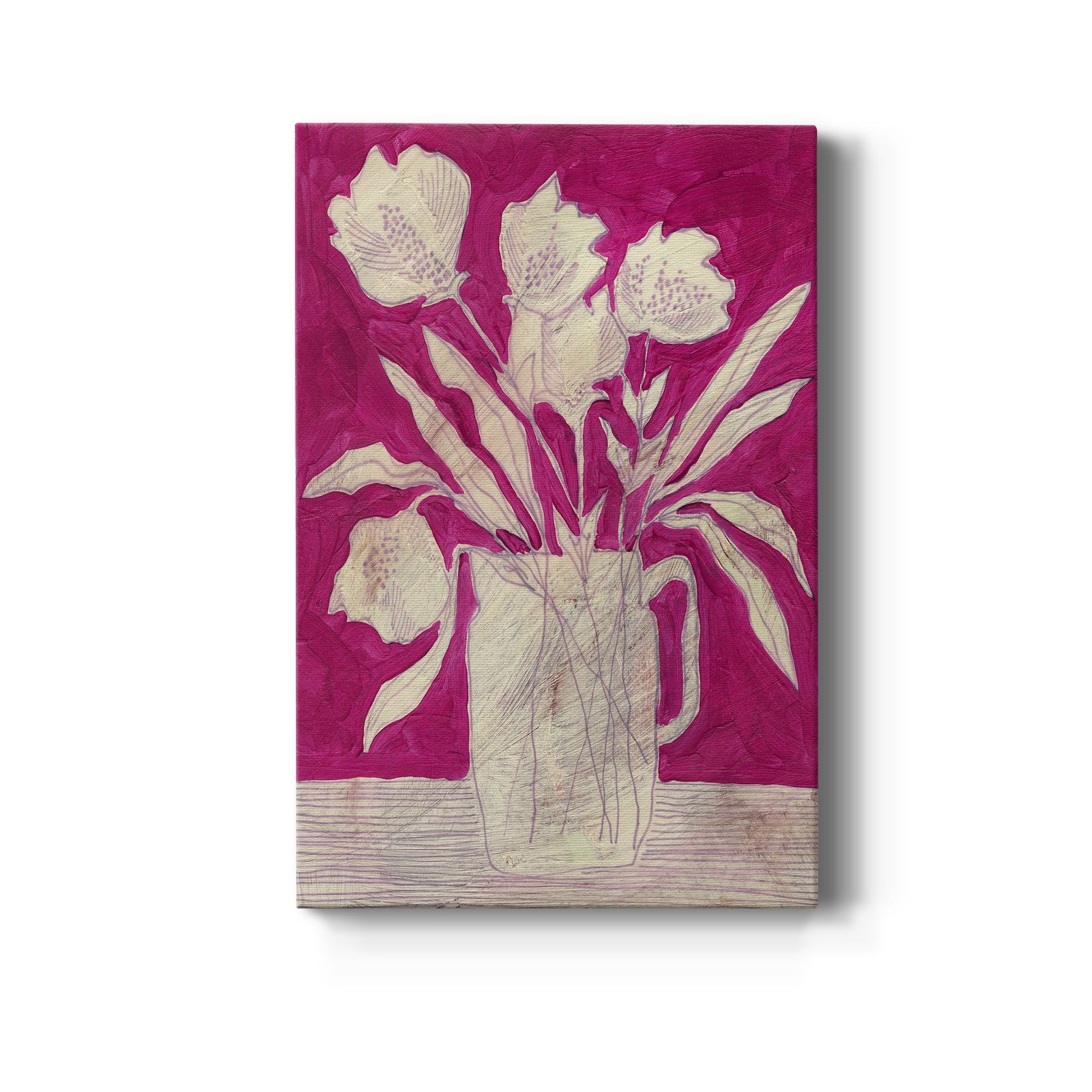 Fuchsia Arrangement II - Canvas Art Print
