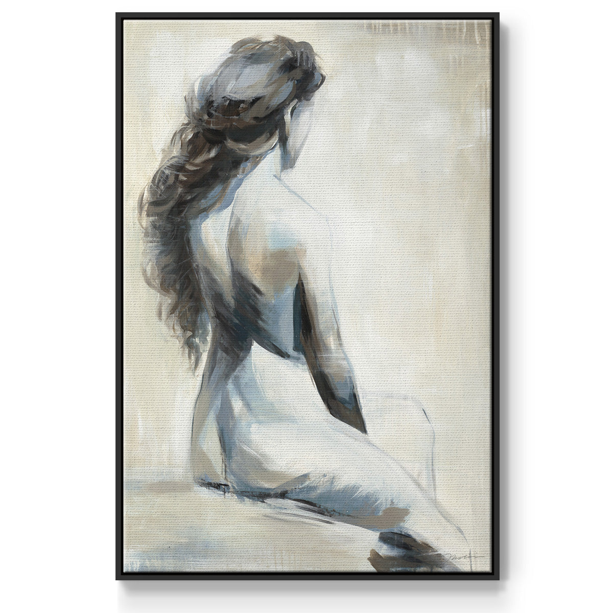 Song on the Wind - Framed Premium Gallery Wrapped Canvas L Frame - Ready to Hang