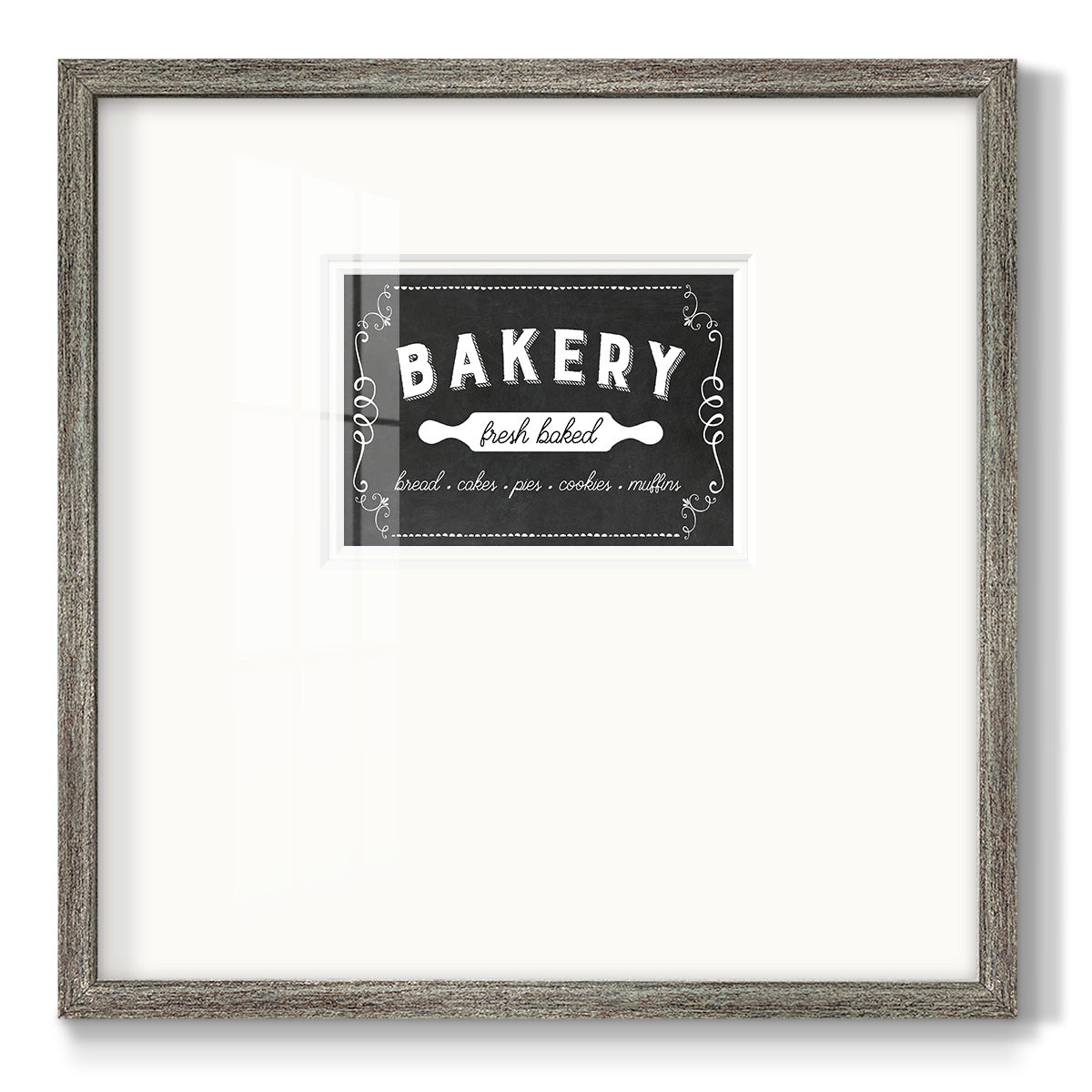 Bakery Premium Framed Print Double Matboard