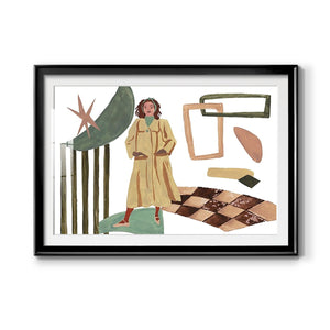 Vintage Vibes VI - Modern Framed Art Print