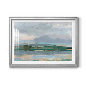 Twilight Vista Study II - Modern Framed Art Print