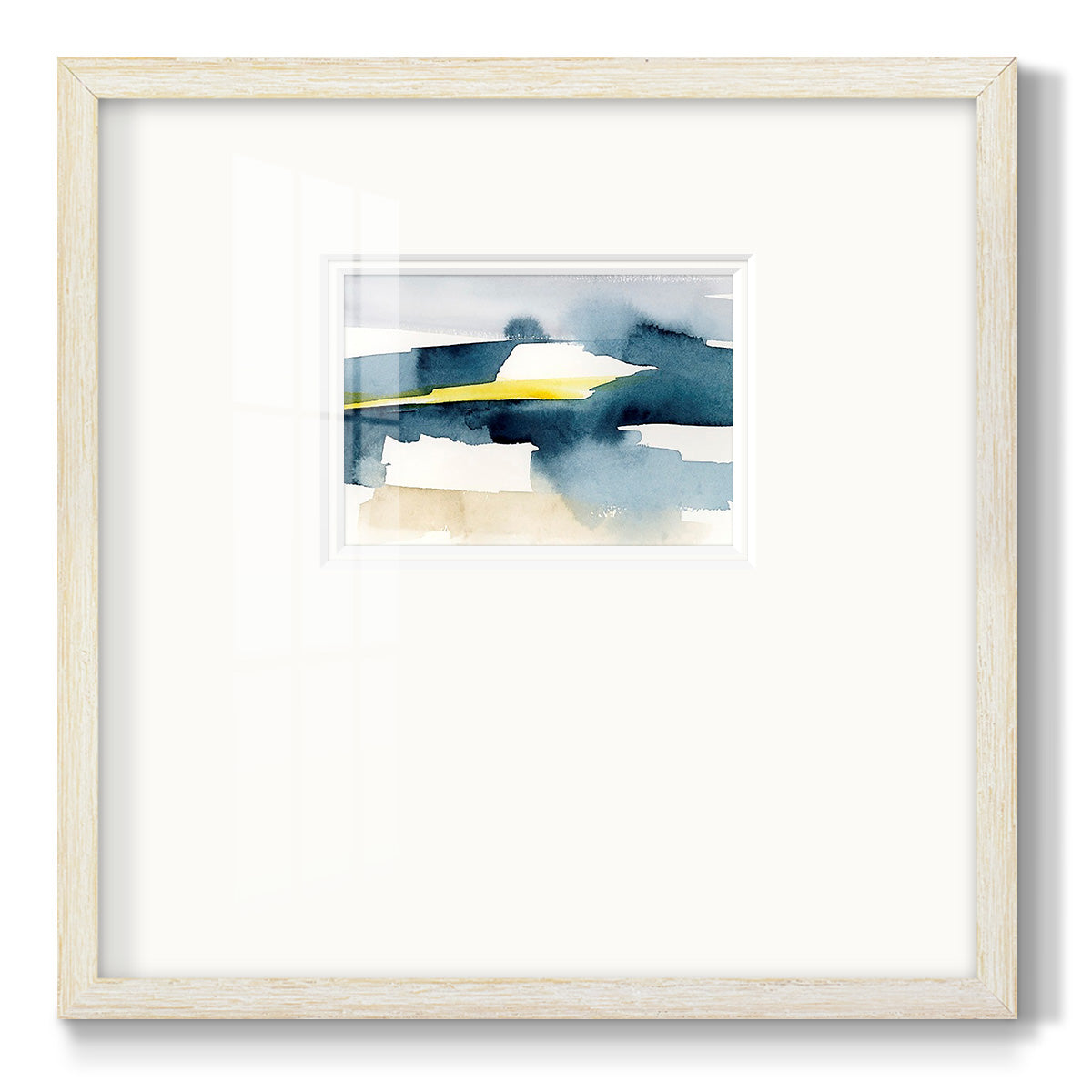 Peeking Sunshine I Premium Framed Print Double Matboard