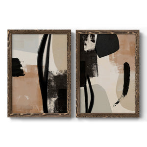 Selective Arrangement I - Premium Framed Canvas 2 Piece Set - Ready to Hang