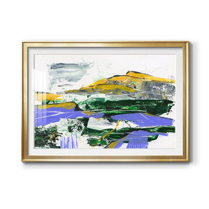 Silent Mountain VI - Modern Framed Art Print