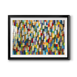 Confetti II - Modern Framed Art Print