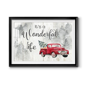 Indigo Kelp I - Modern Framed Art Print