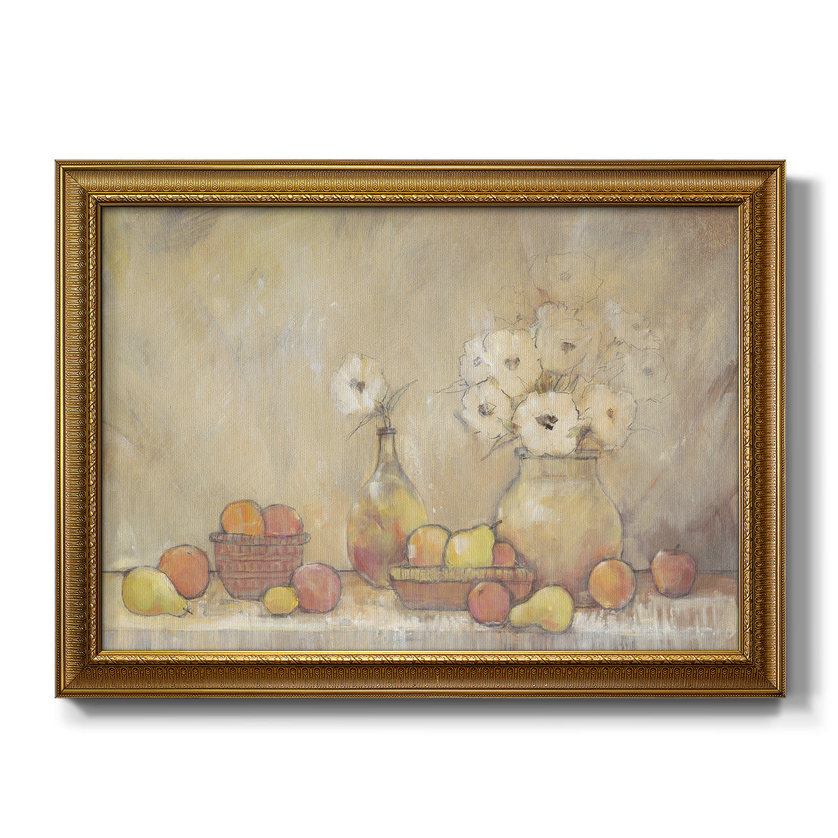 Minimalist Still Life Study I - Ornate Framed Canvas Print