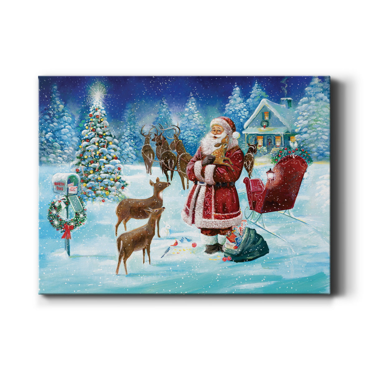 North Pole - Canvas Art Print