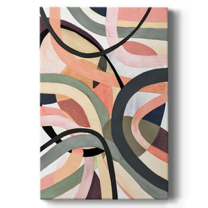Pastel Tangle II - Canvas Art Print
