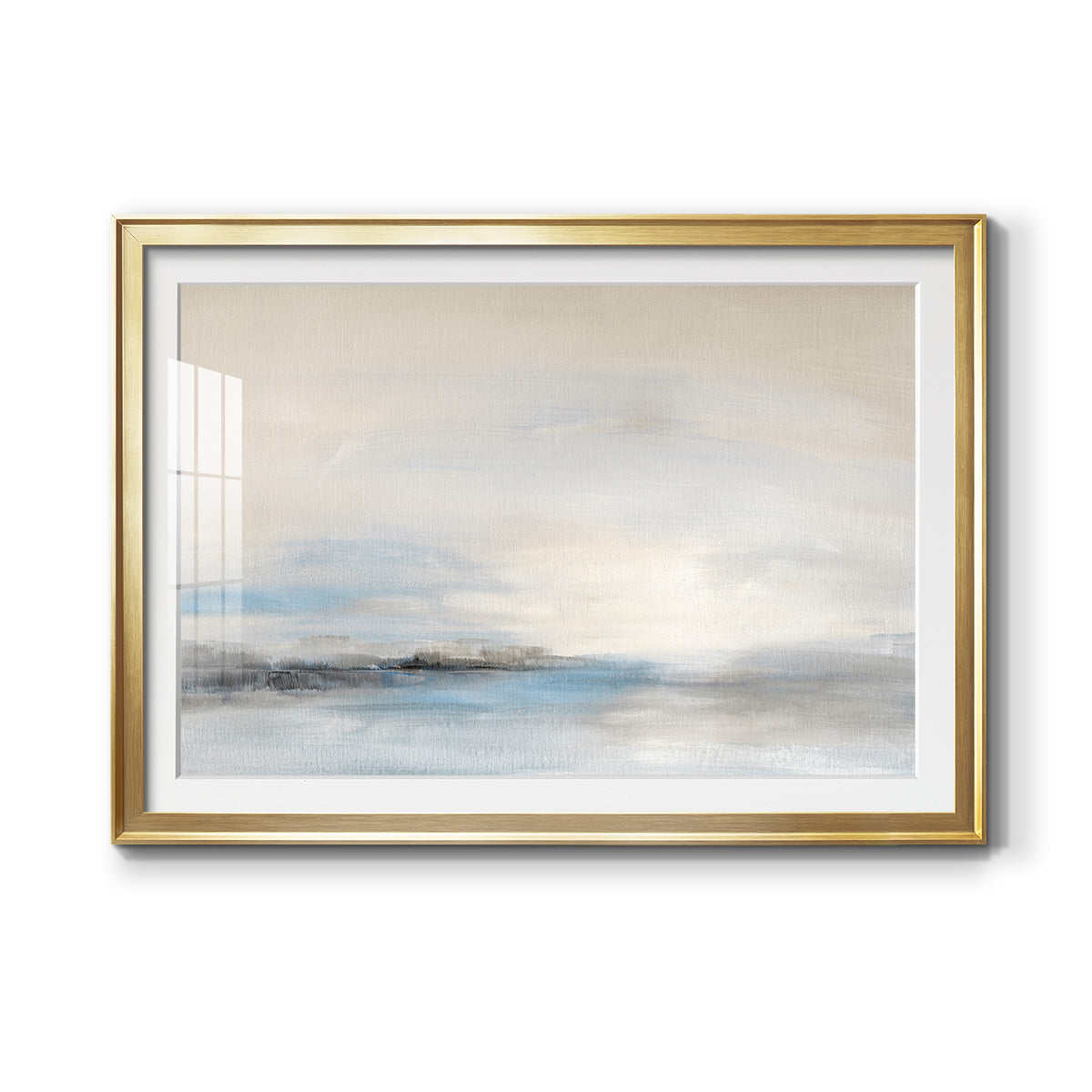 Soft Distance - Modern Framed Art Print