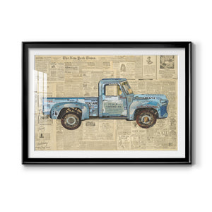 George's '53 Ford - Modern Framed Art Print