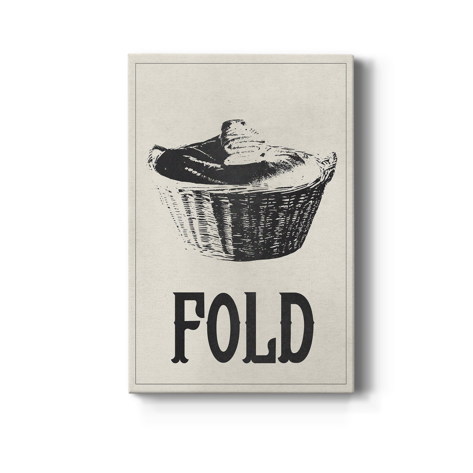 Vintage Laundry IV - Canvas Art Print