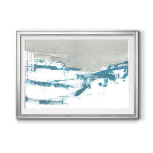 Meta Land III - Modern Framed Art Print