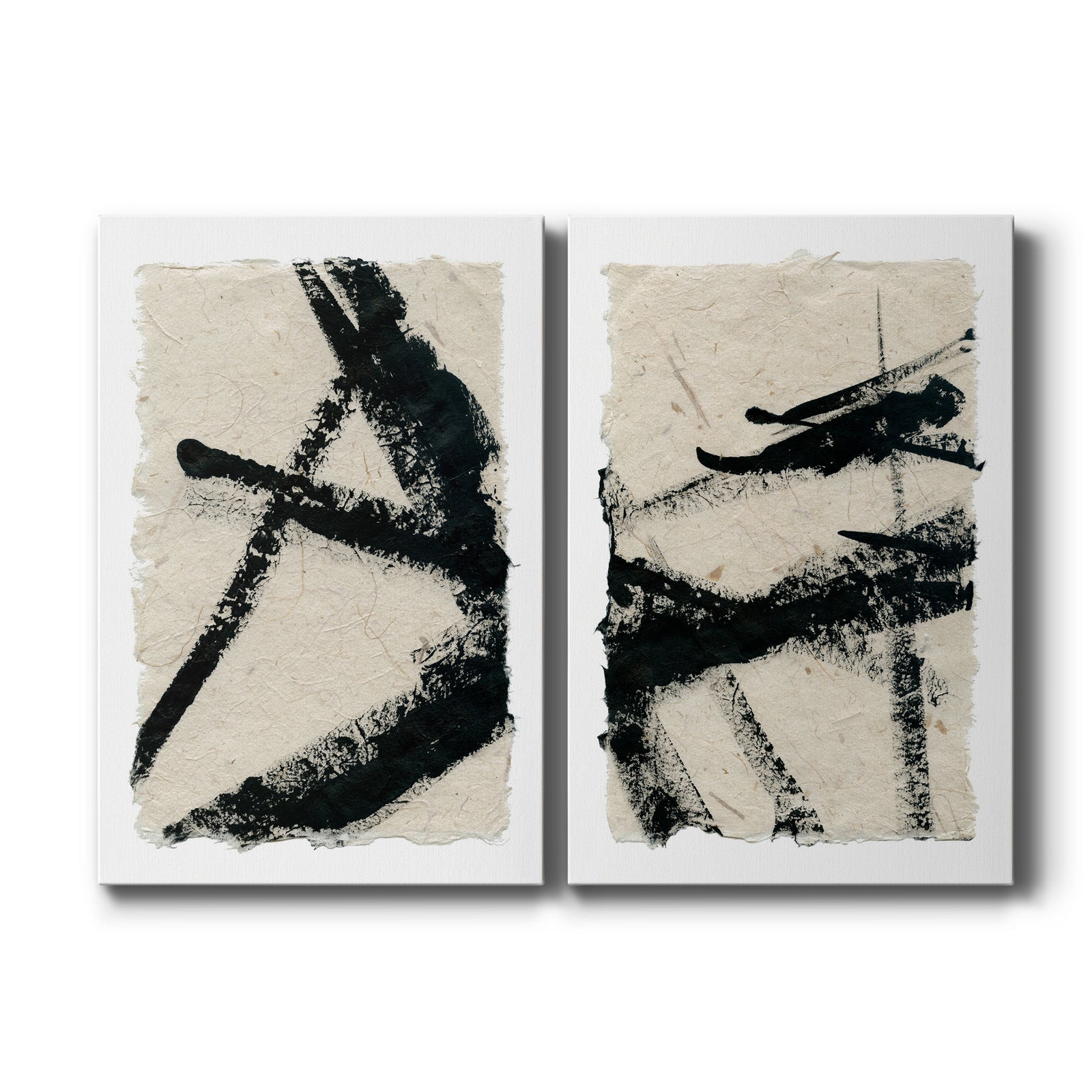 Lines Crossed I - Canvas Art Set