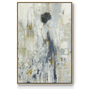 Fond Reflections - Framed Premium Gallery Wrapped Canvas L Frame - Ready to Hang