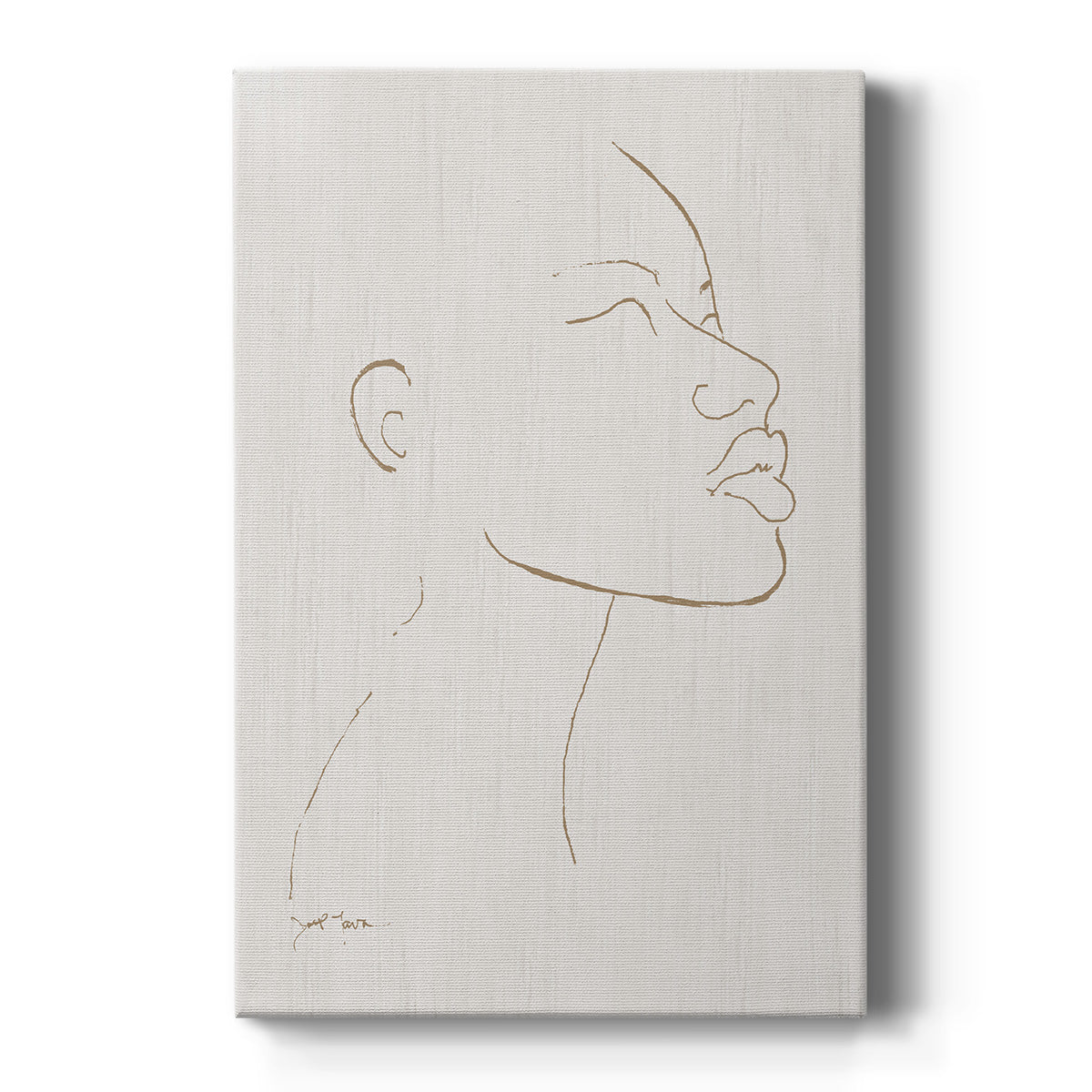 Portrait Sketch I - Canvas Art Print