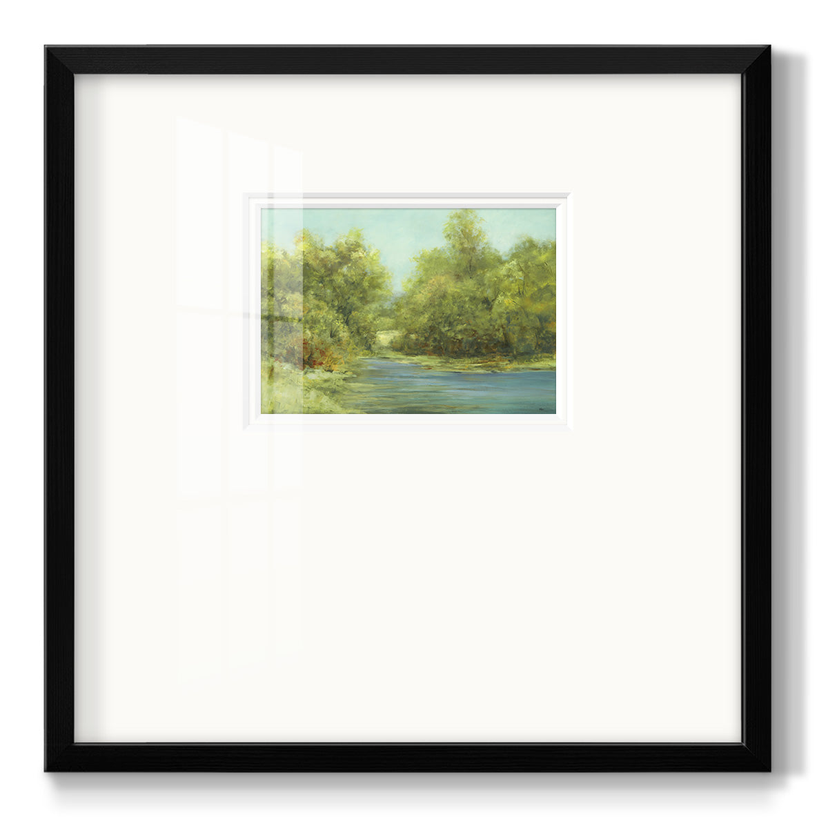 Country Views III Premium Framed Print Double Matboard