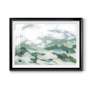 Verdant Hillside I - Modern Framed Art Print