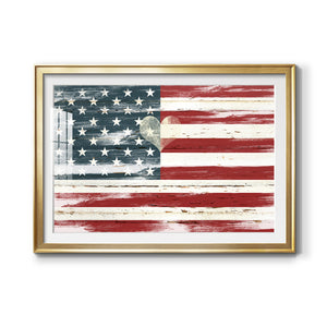 Heart of America - Modern Framed Art Print
