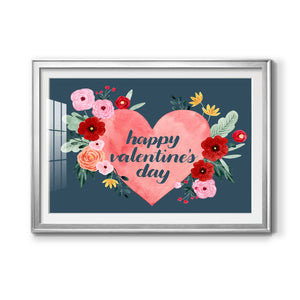 Sweet Hearts Collection A - Modern Framed Art Print