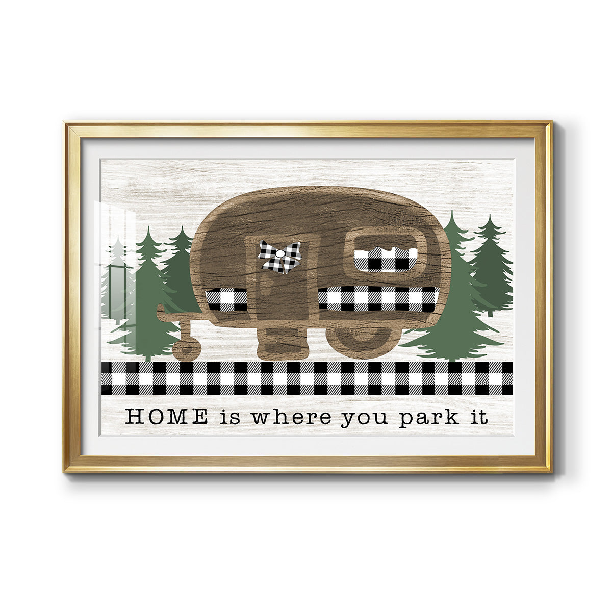 Park It - Modern Framed Art Print