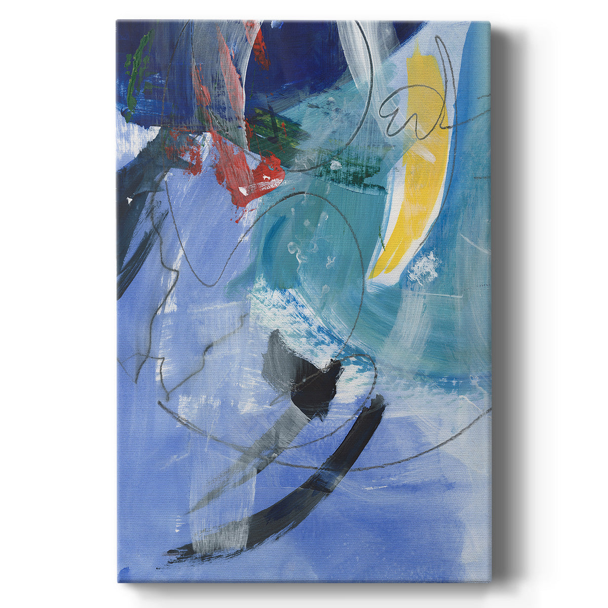 Tribal Symbols I - Canvas Art Print