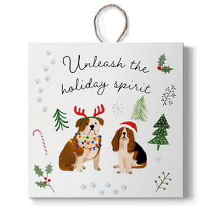 Holidogs II, Handmade Ornament