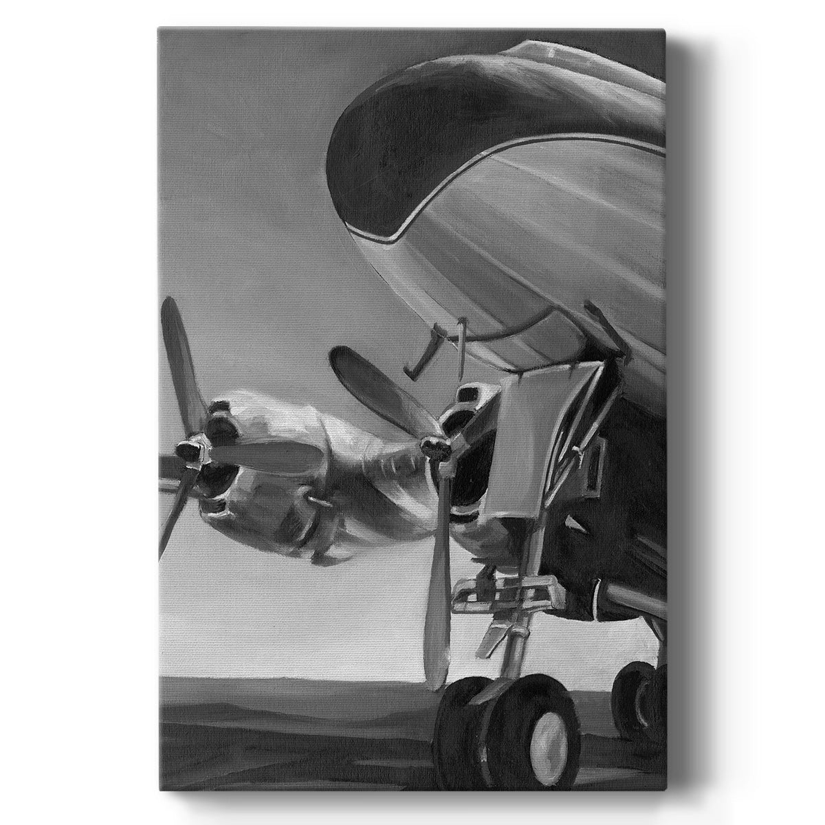 Aviation Icon II Premium Gallery Wrapped Canvas - Ready to Hang